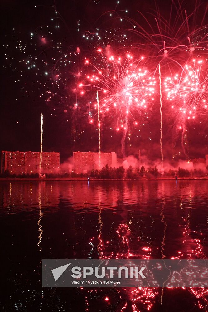 Rostec International Fireworks Festival. Day Two