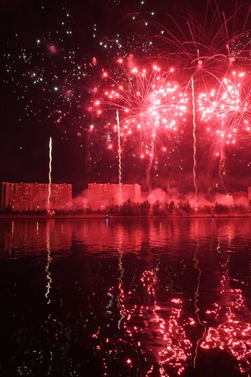 Rostec International Fireworks Festival. Day Two
