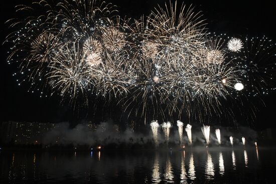 Rostec International Fireworks Festival. Day Two