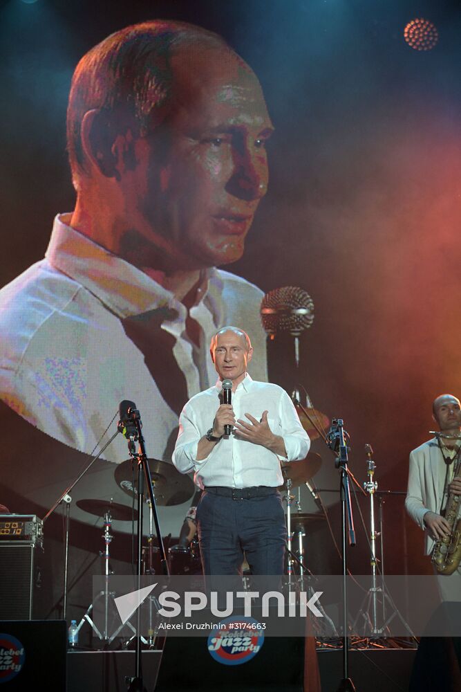 Russian President Vladimir Putin visits Crimea