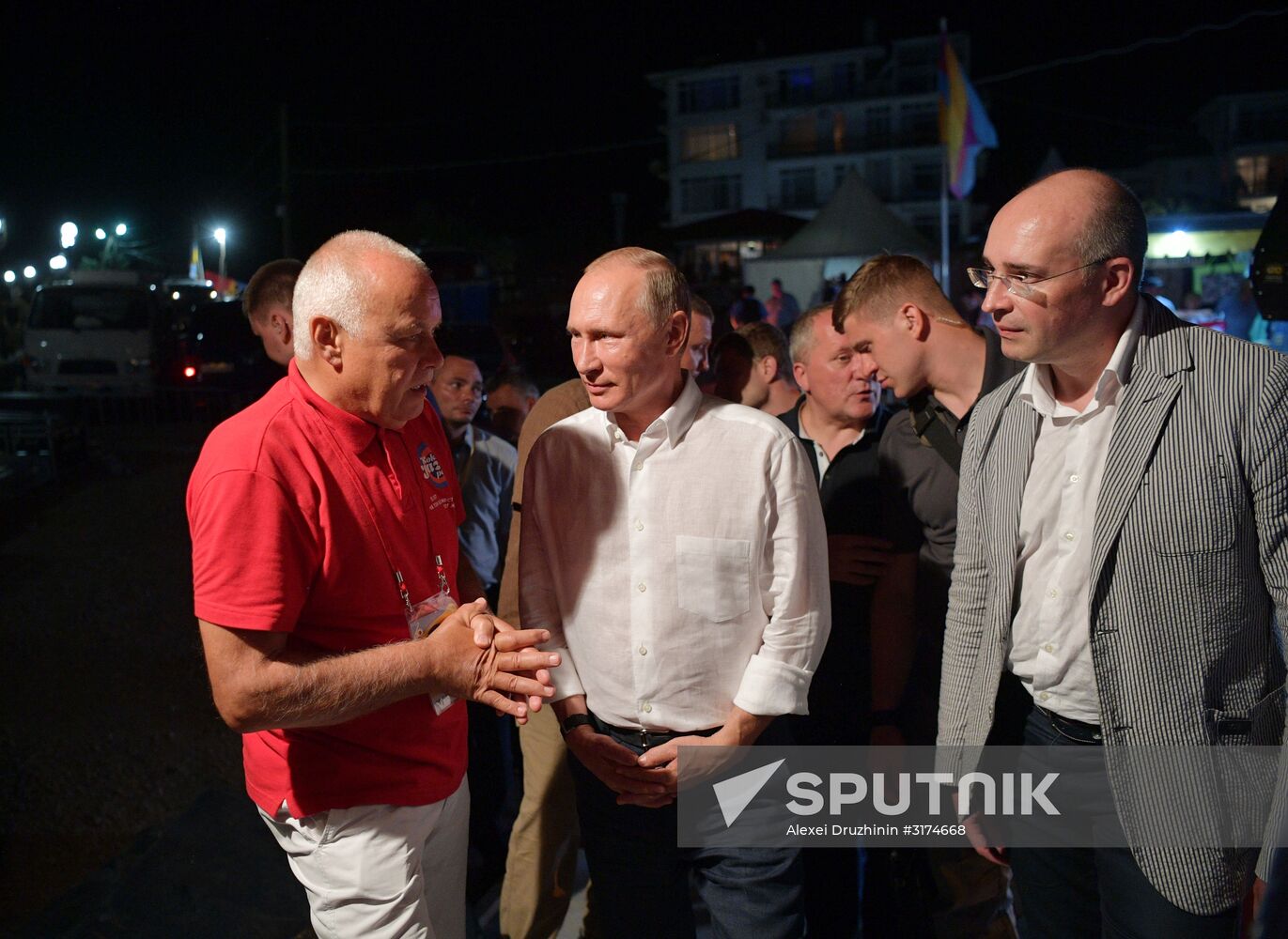 Russian President Vladimir Putin visits Crimea