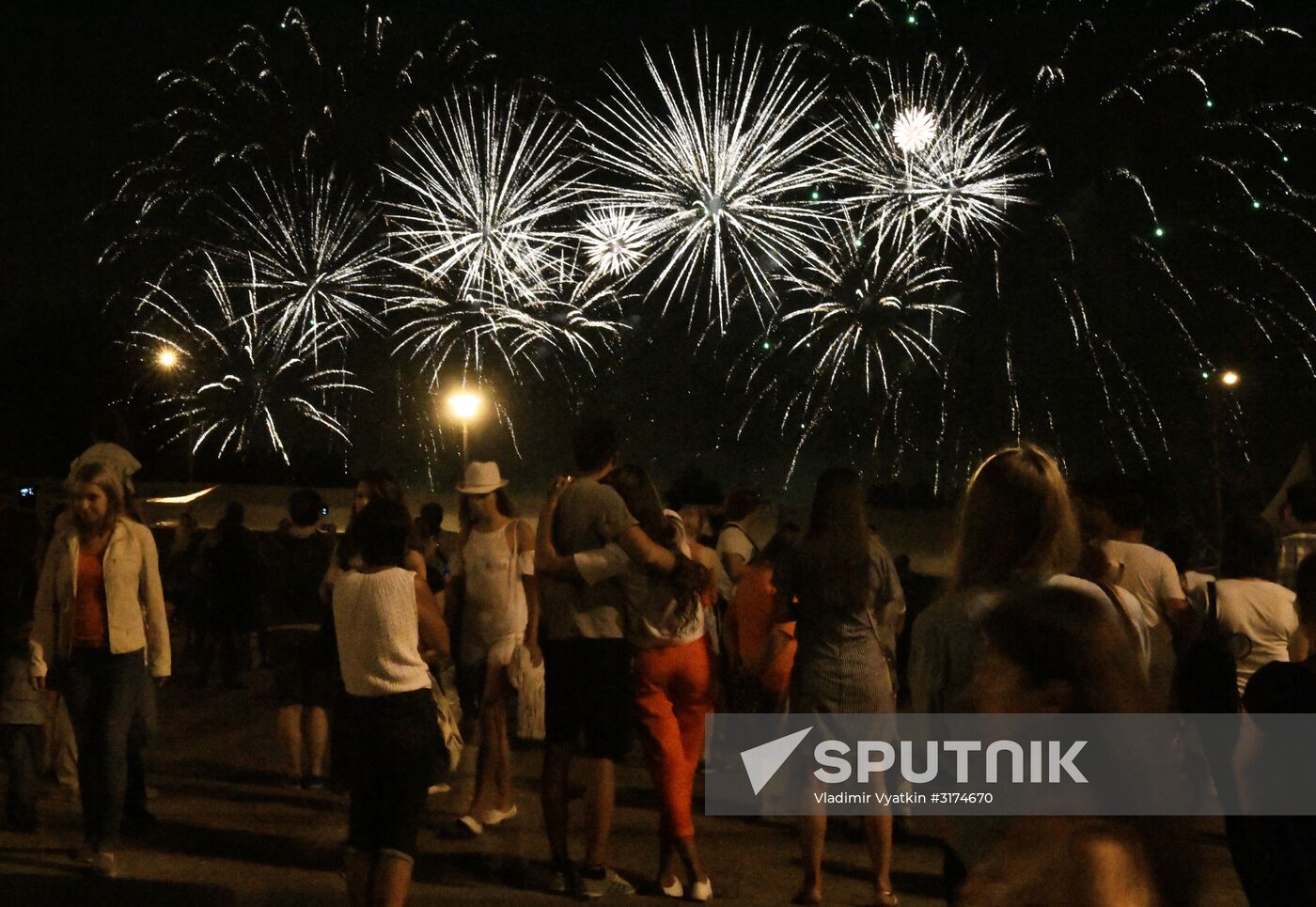 Rostec International Fireworks Festival. Day Two