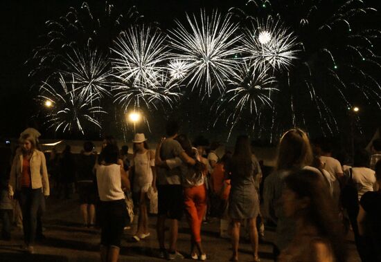 Rostec International Fireworks Festival. Day Two