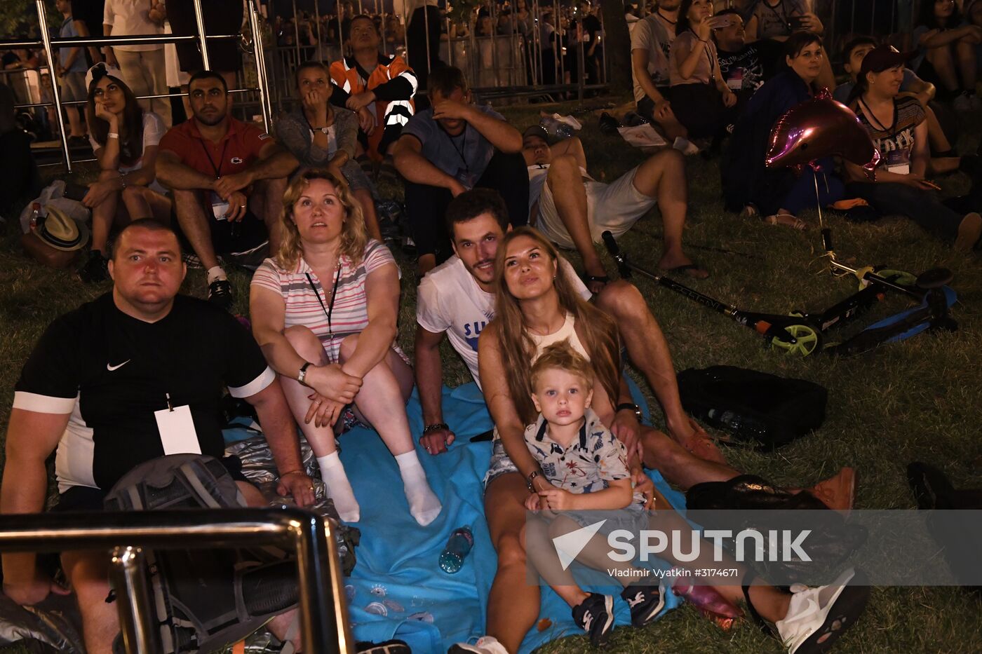 Rostec International Fireworks Festival. Day Two