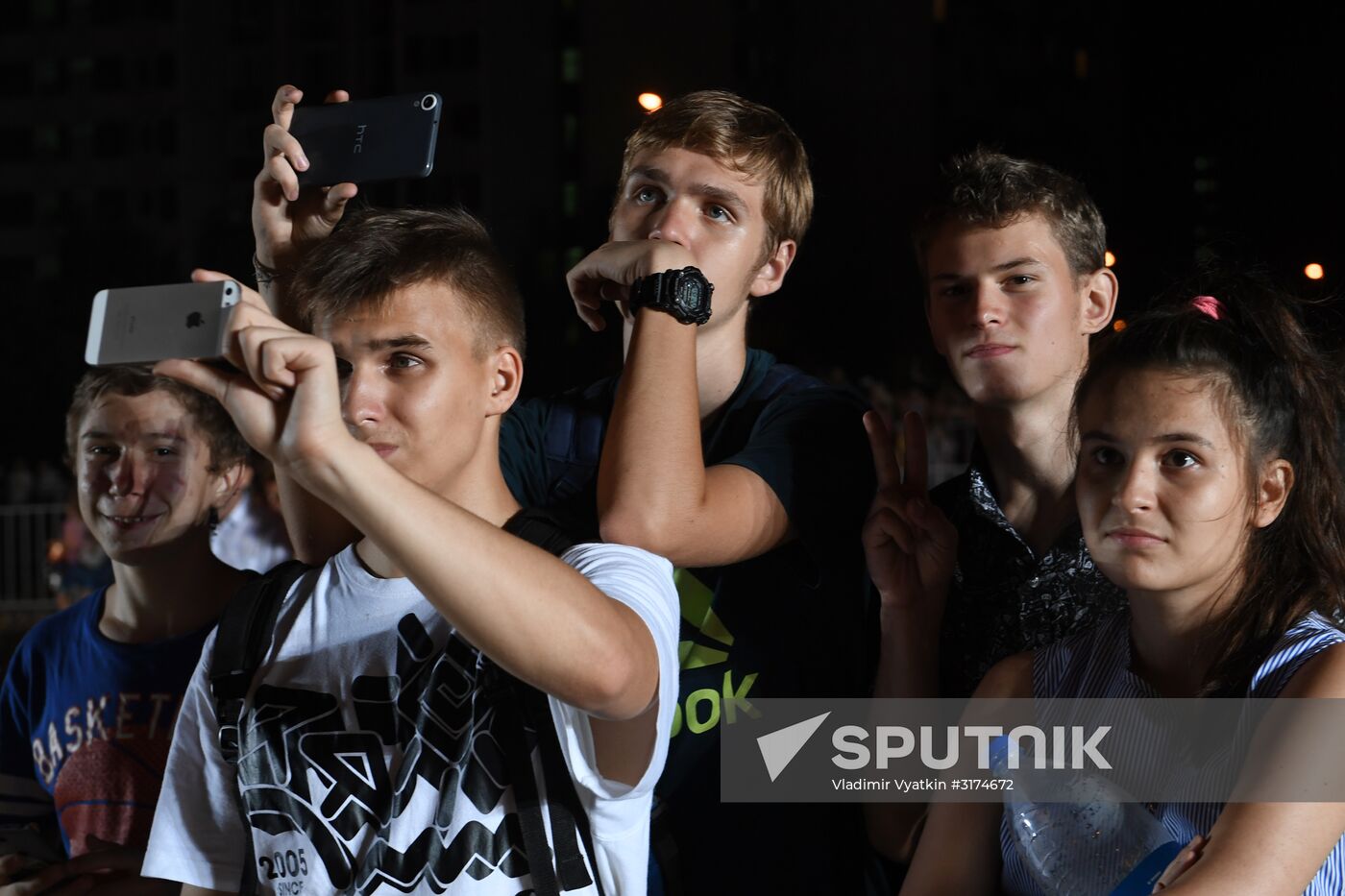 Rostec International Fireworks Festival. Day Two