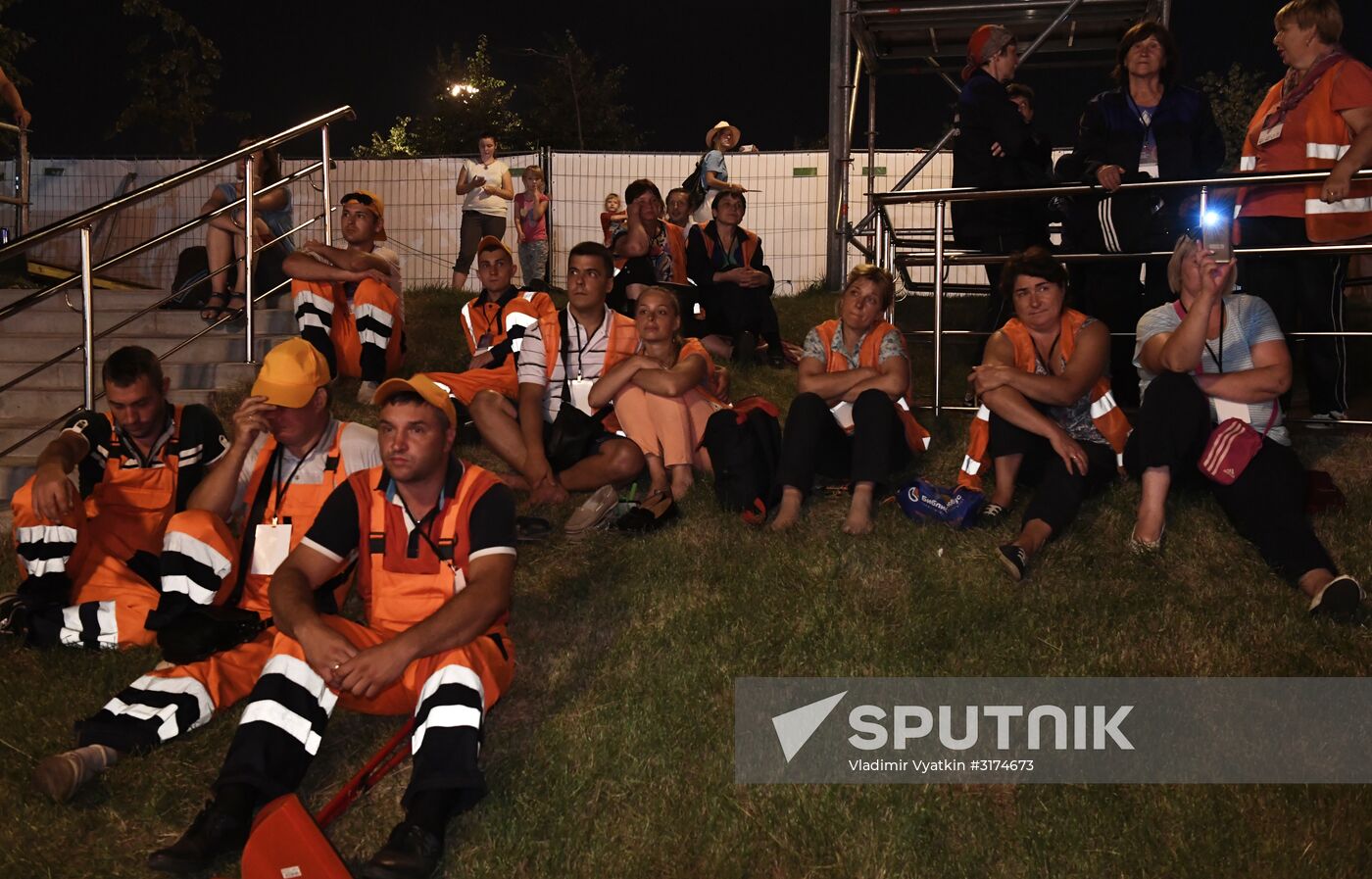Rostec International Fireworks Festival. Day Two