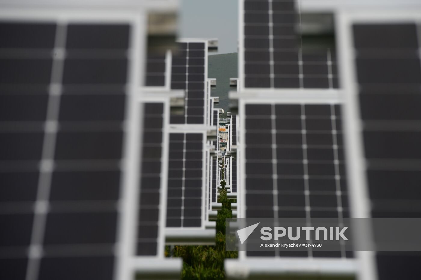 Maima Solar Power Plant in Altai Republic