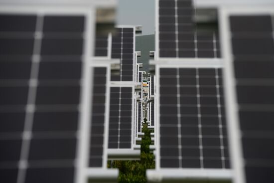 Maima Solar Power Plant in Altai Republic