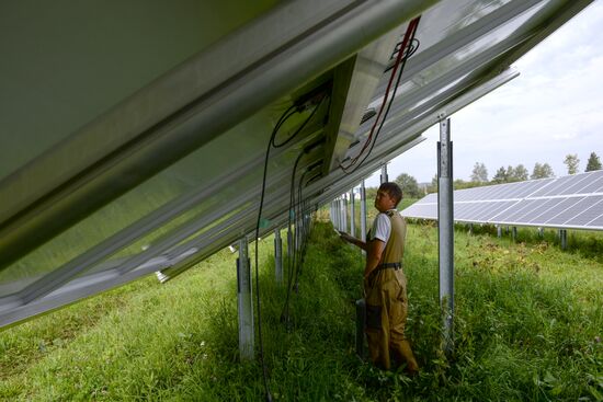 Maima Solar Power Plant in Altai Republic