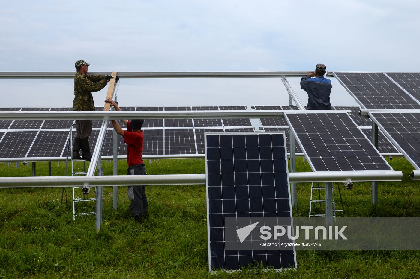 Maima Solar Power Plant in Altai Republic