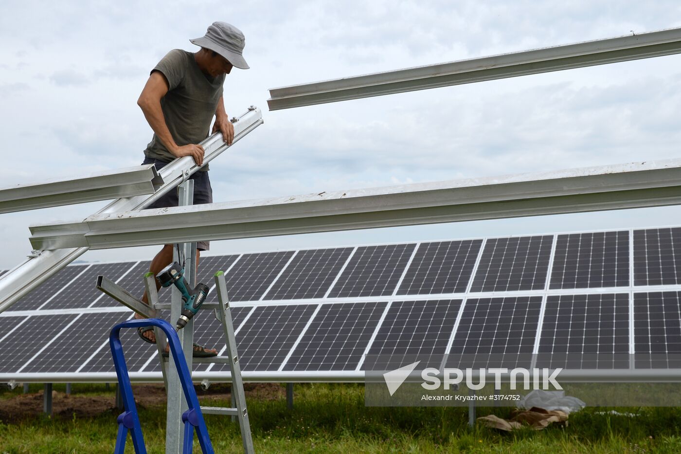 Maima Solar Power Plant in Altai Republic