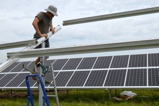 Maima Solar Power Plant in Altai Republic