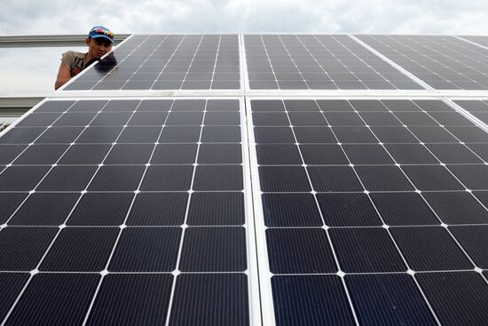 Maima Solar Power Plant in Altai Republic
