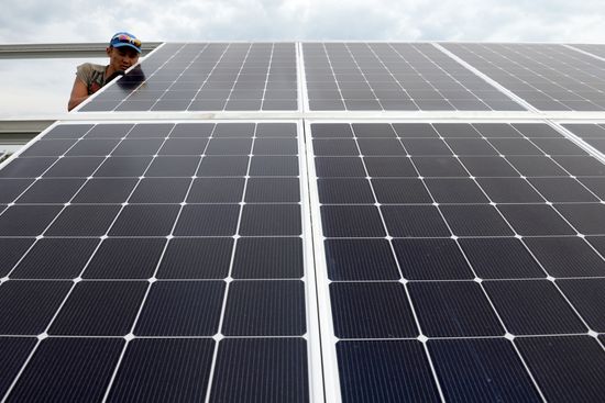 Maima Solar Power Plant in Altai Republic