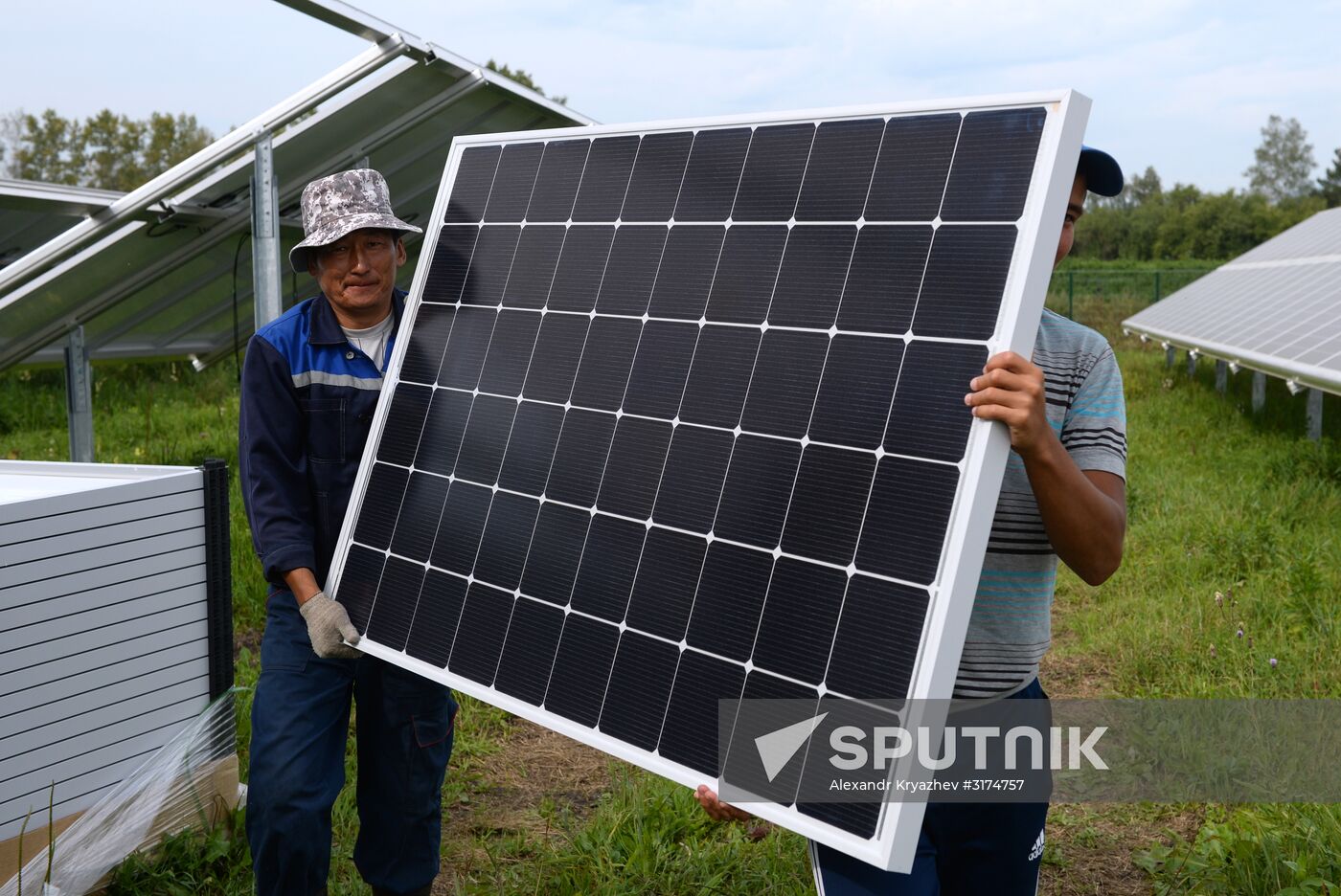 Maima Solar Power Plant in Altai Republic