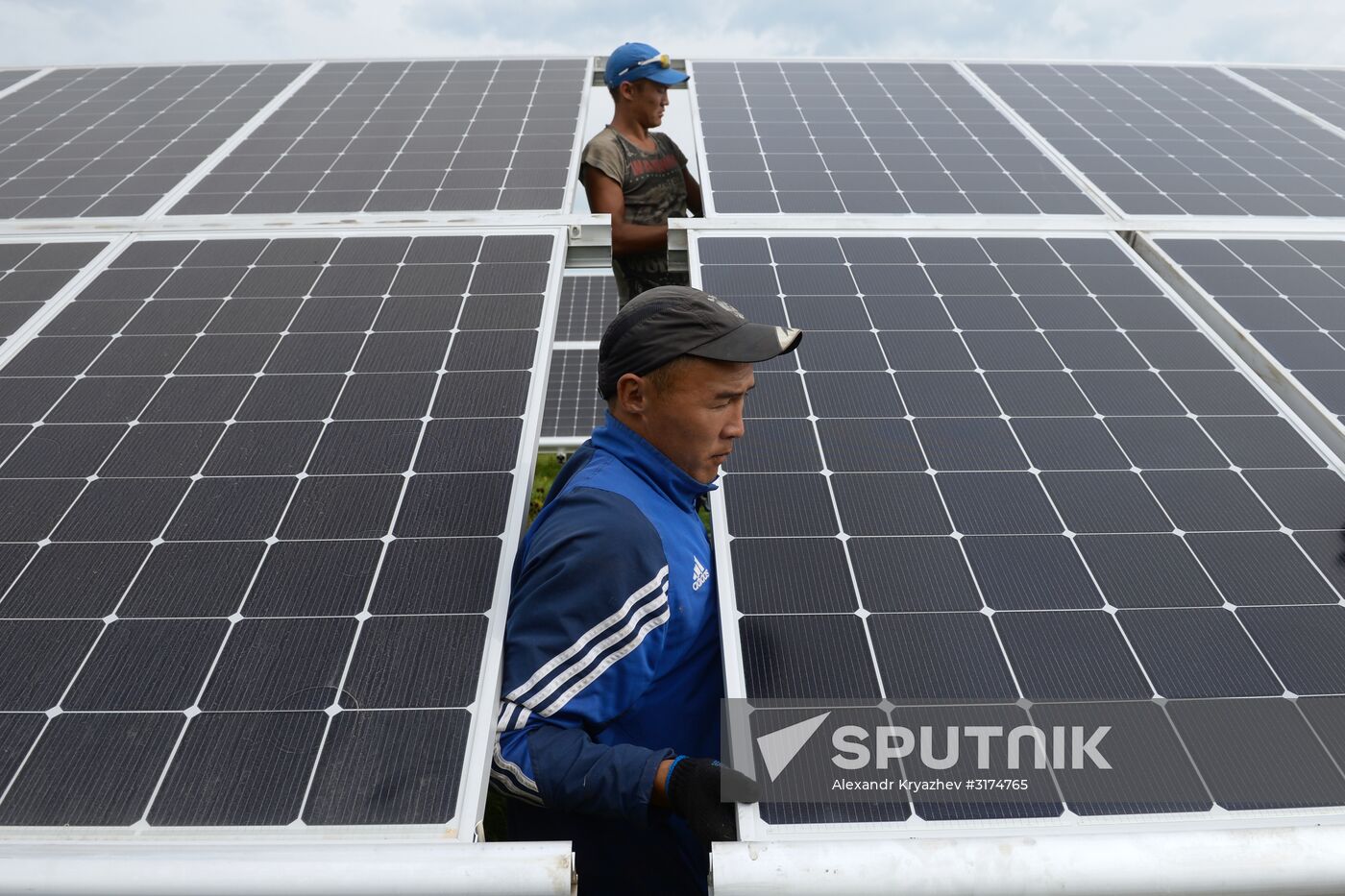 Maima Solar Power Plant in Altai Republic