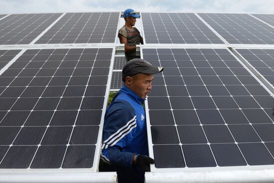 Maima Solar Power Plant in Altai Republic