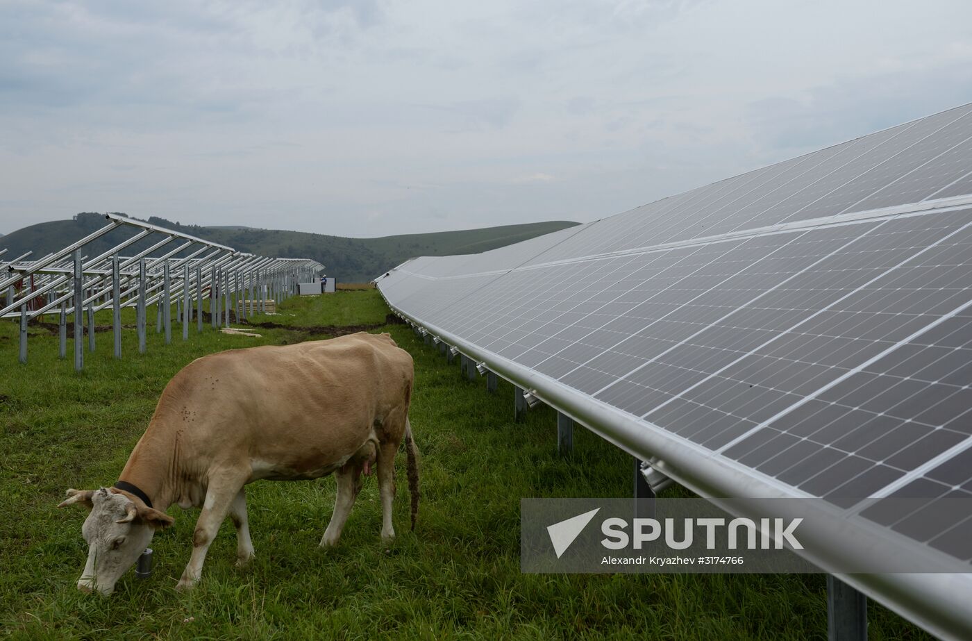 Maima Solar Power Plant in Altai Republic