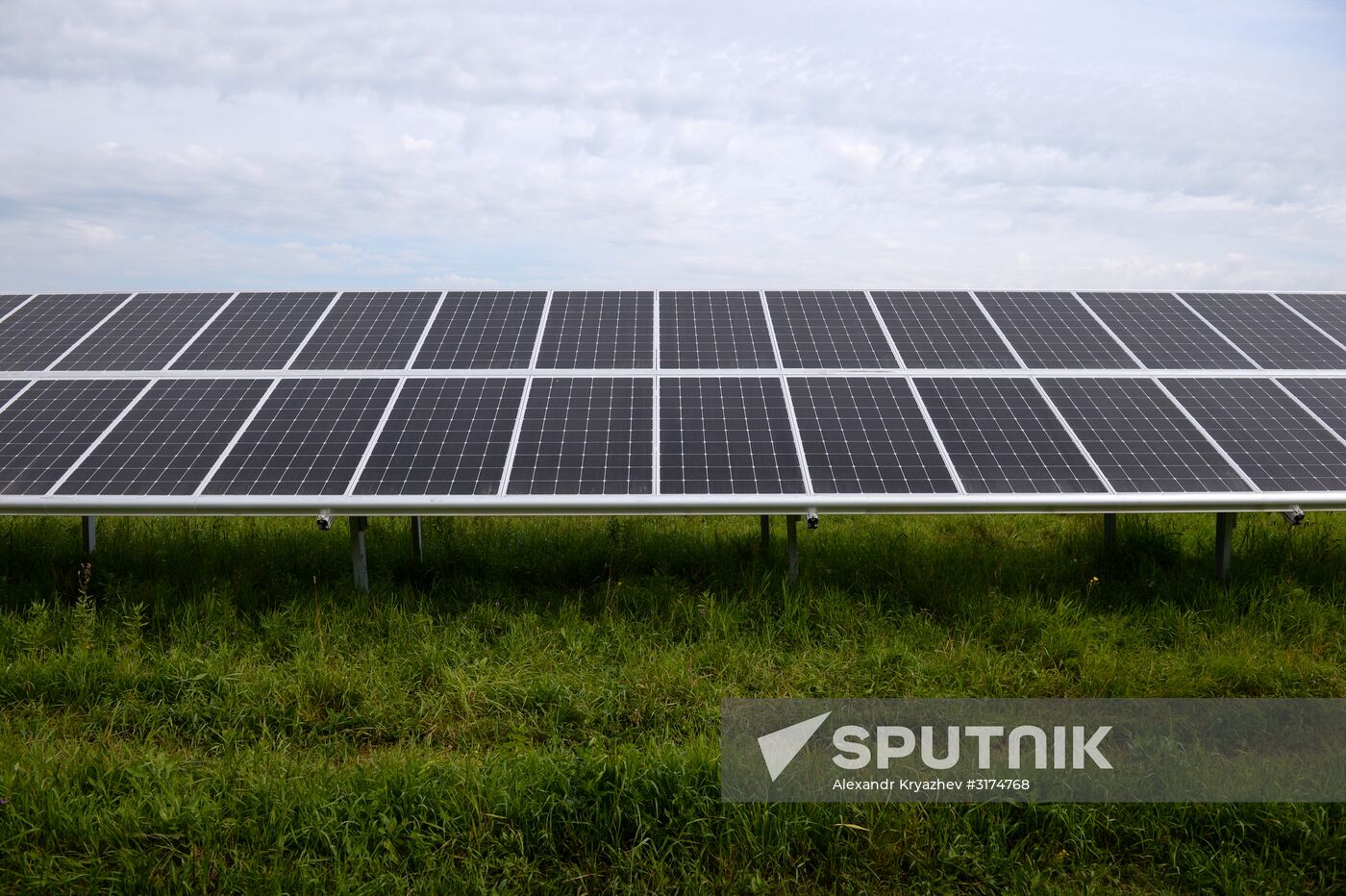 Maima Solar Power Plant in Altai Republic