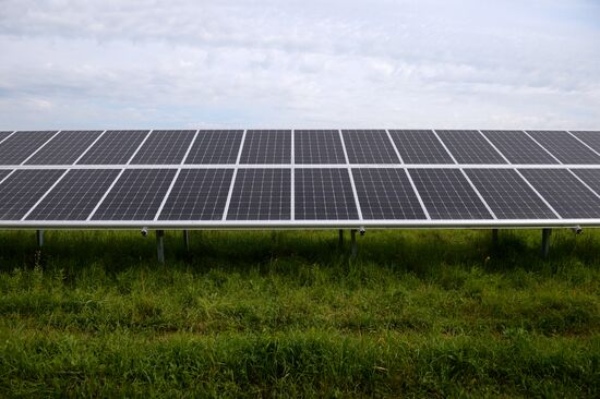 Maima Solar Power Plant in Altai Republic