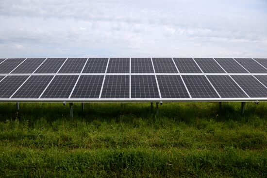 Maima Solar Power Plant in Altai Republic