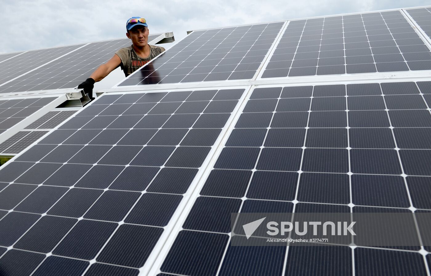 Maima Solar Power Plant in Altai Republic