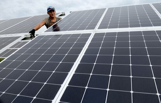 Maima Solar Power Plant in Altai Republic