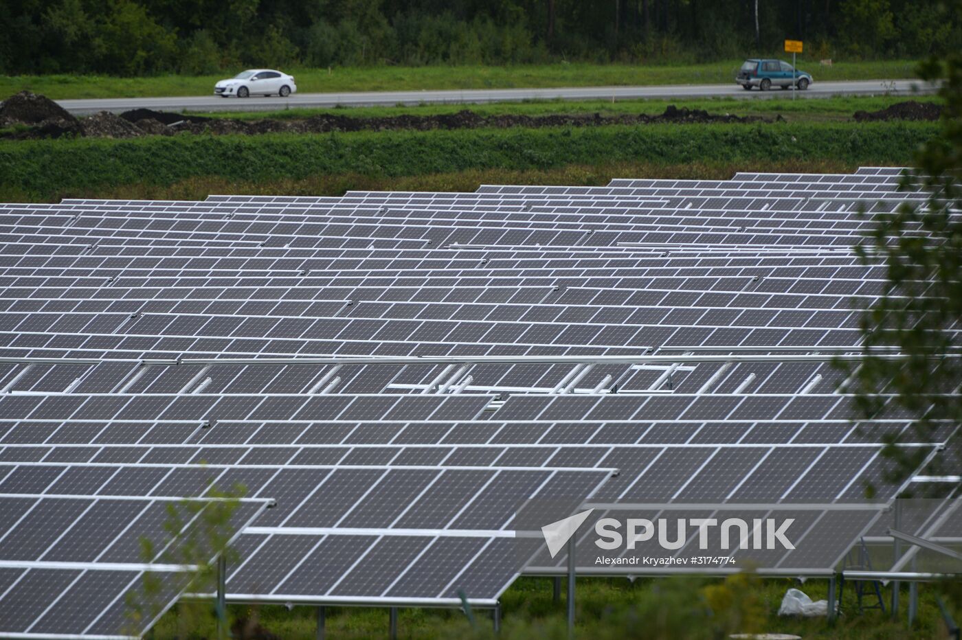 Maima Solar Power Plant in Altai Republic