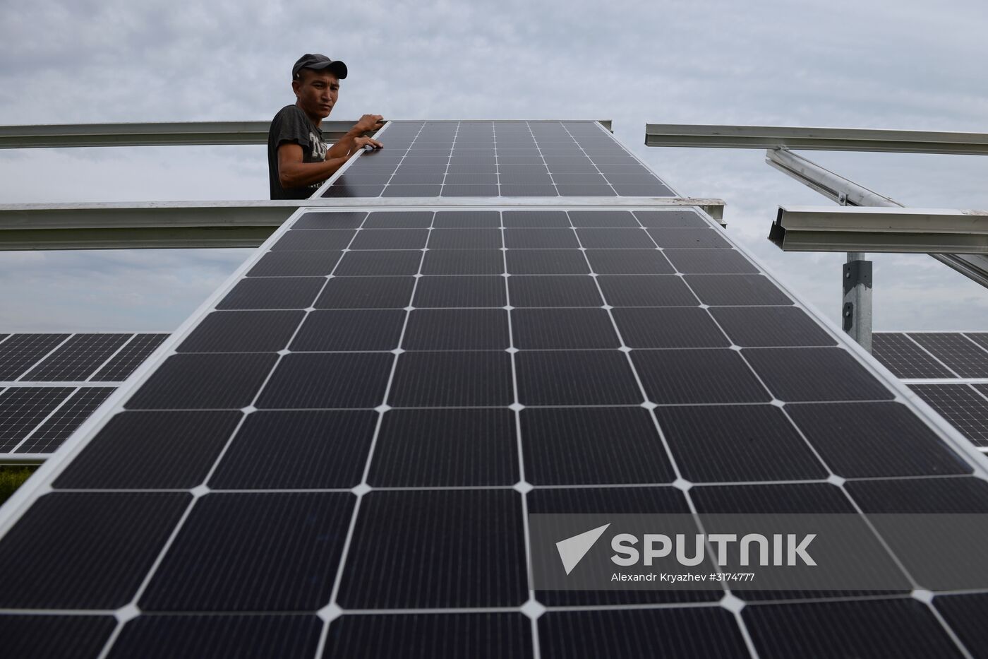 Maima Solar Power Plant in Altai Republic