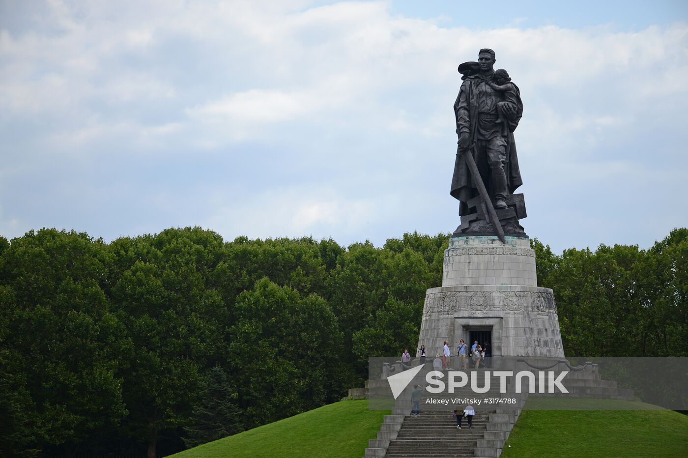 Monument to Soviet Warrior-Liberator in Berlin's Treptower Park