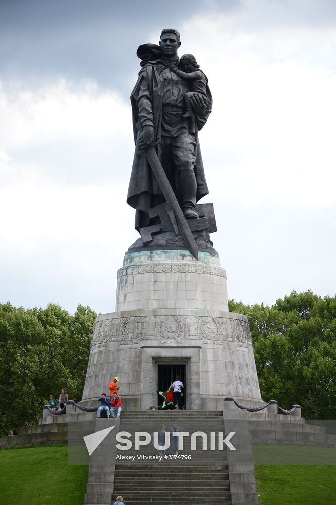 Monument to Soviet Warrior-Liberator in Berlin's Treptower Park