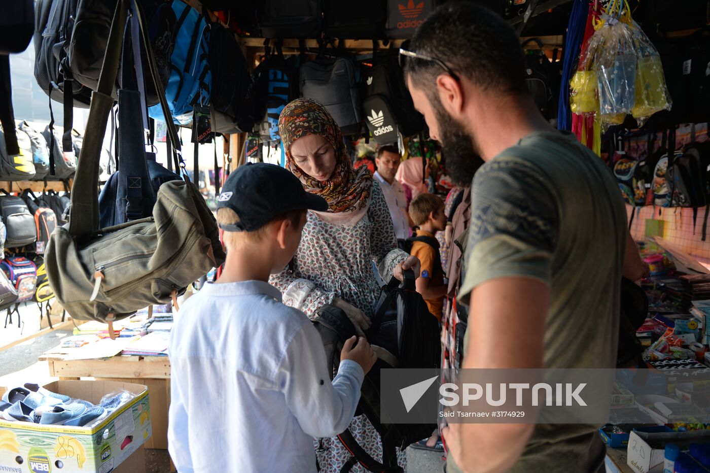 Preparing for new academic year in Grozny