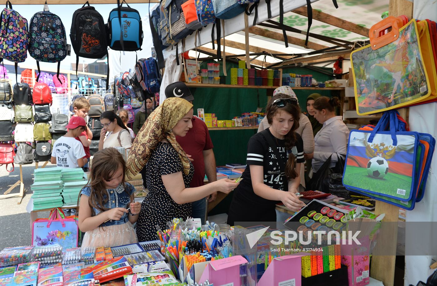 Preparing for new academic year in Grozny