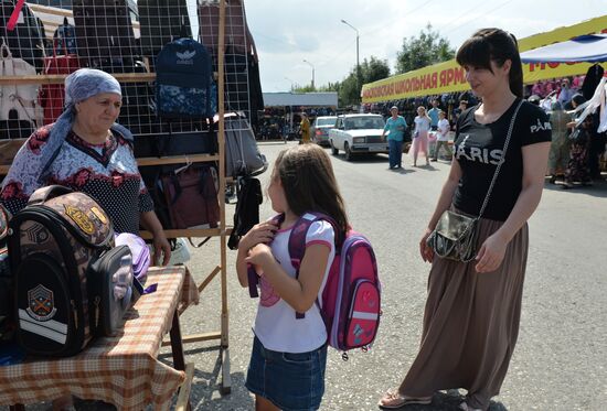 Preparing for new academic year in Grozny