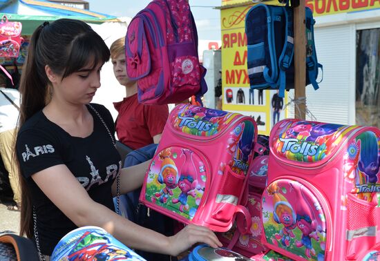Preparing for new academic year in Grozny