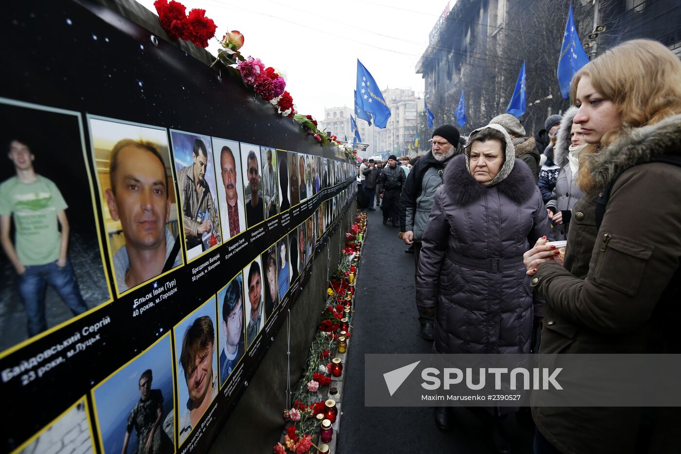 All-Ukrainian people's assembly on Maidan Nezalezhnosti