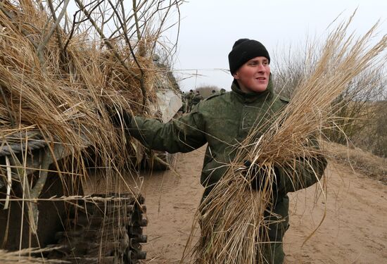 Baltic Fleet holds military exercise in Kaliningrad region