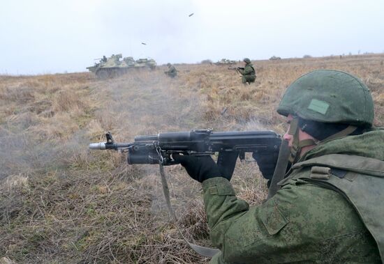 Baltic Fleet holds military exercise in Kaliningrad region