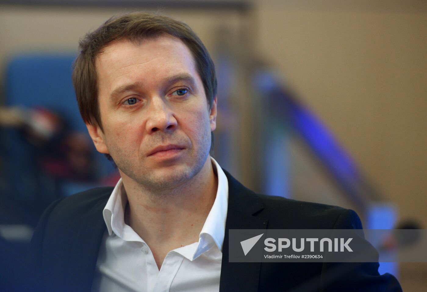 New conference on Warsaw's National Theater's production of "ICE" staged by K. Bogomolov