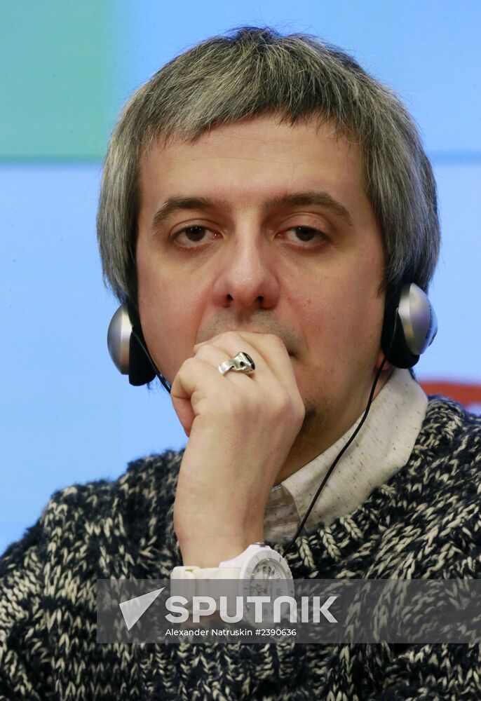 New conference on Warsaw's National Theater production of "ICE" staged by K. Bogomolov