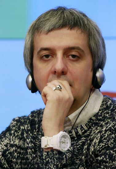 New conference on Warsaw's National Theater production of "ICE" staged by K. Bogomolov