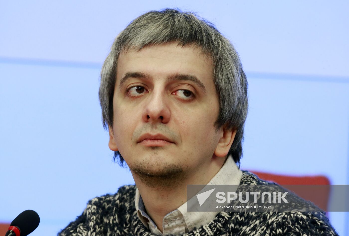 New conference on Warsaw's National Theater production of "ICE" staged by K. Bogomolov