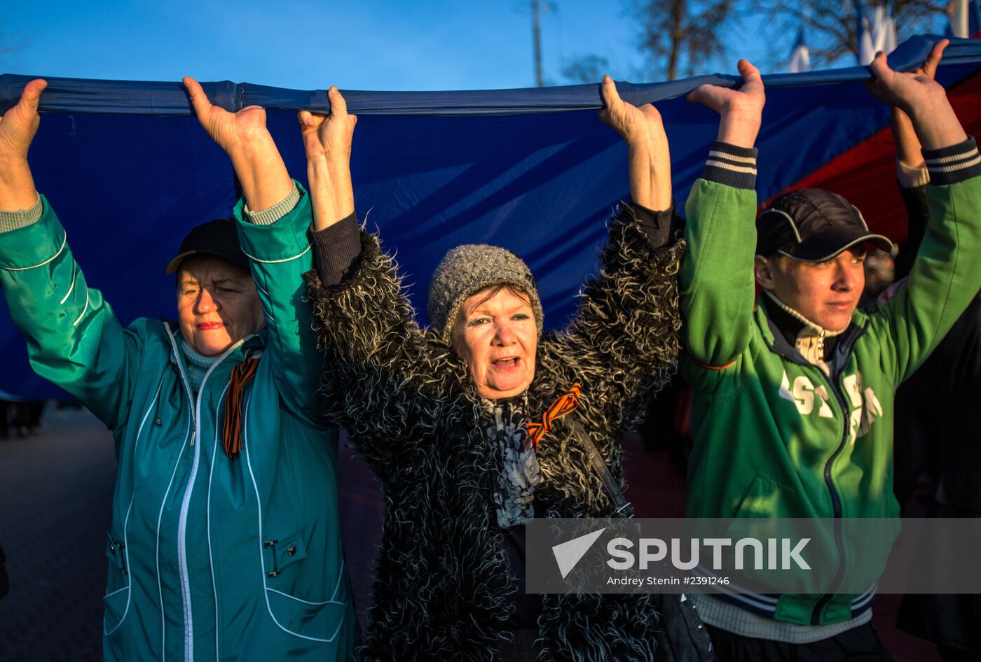 Rally in Yevpatoria