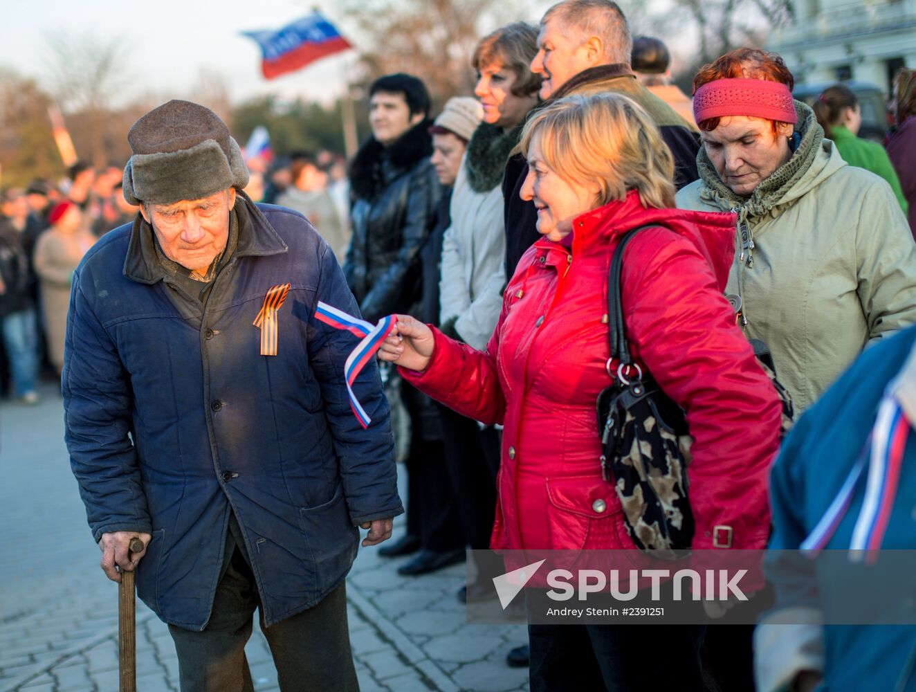 Rally in Yevpatoria