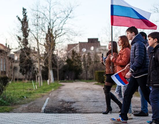 Rally in Yevpatoria