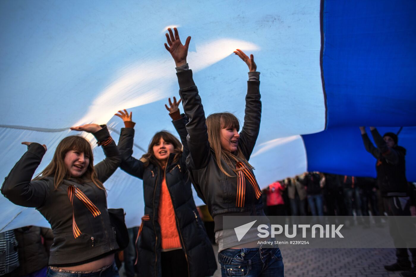 Rally in Yevpatoria