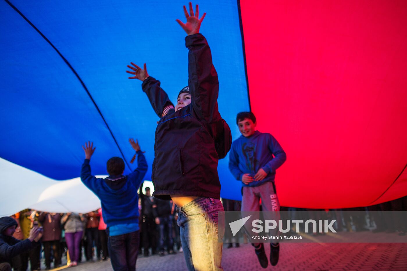 Rally in Yevpatoria