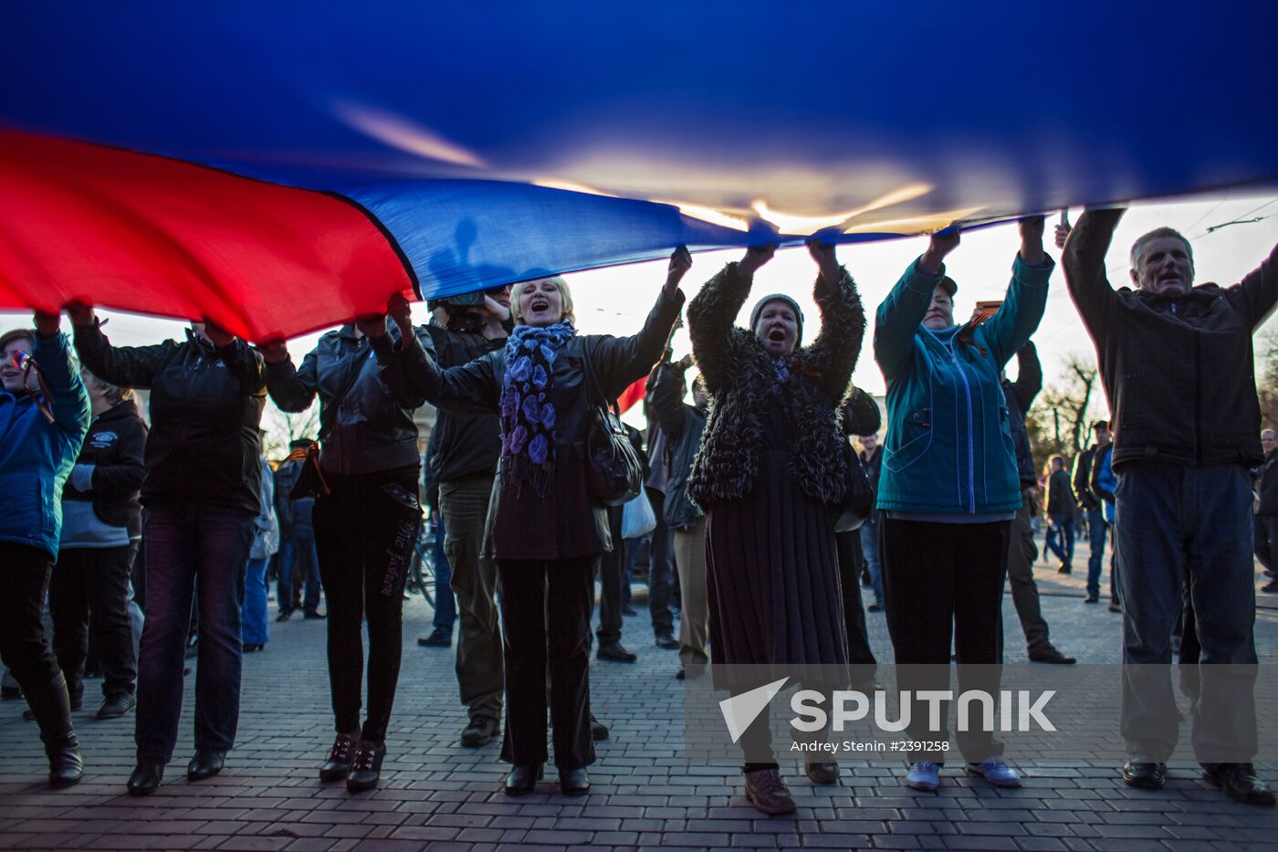 Rally in Yevpatoria