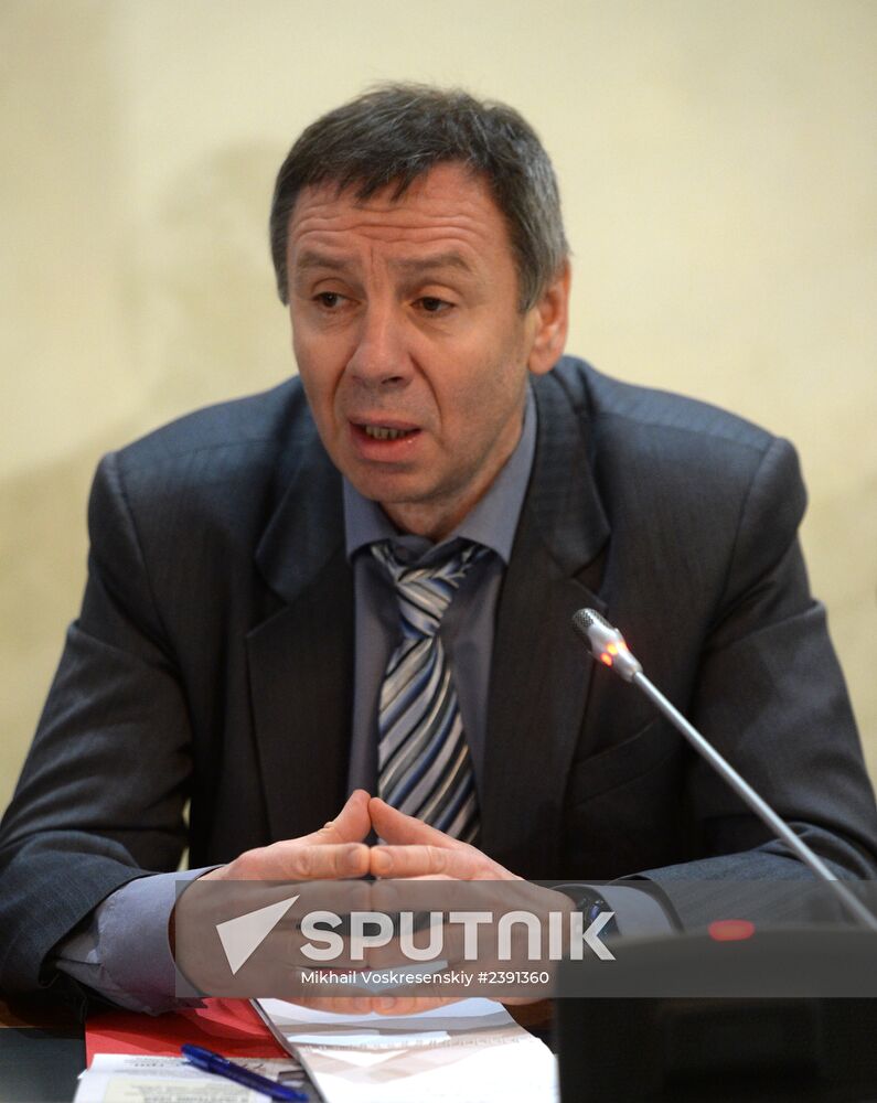 Russia's Public Chamber holds hearings on situation in Ukraine