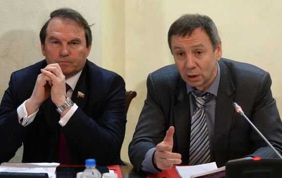 Russia's Public Chamber holds hearings on situation in Ukraine